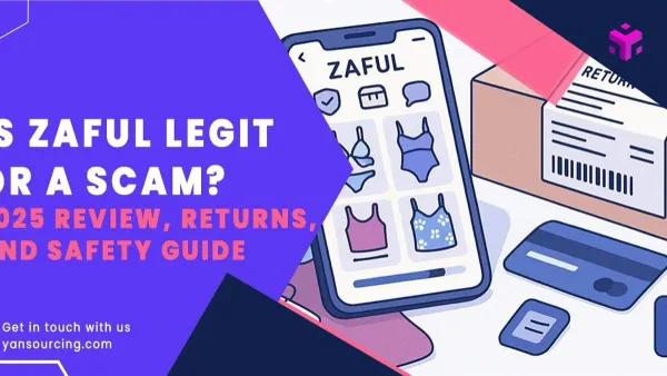 Customer verifying if Zaful is legit by checking package and reviews on laptop