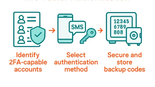 Person completing Ally Bank two-factor authentication setup on smartphone
