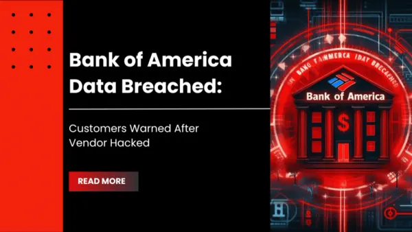 Person checking Bank of America account on smartphone after suspected hacking