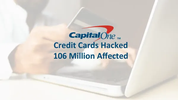 User securing their Capital One account after it was hacked using the mobile app