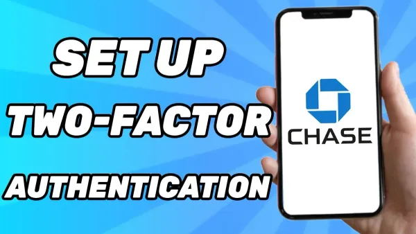 Person completing Chase two-factor authentication setup on smartphone for stronger account security