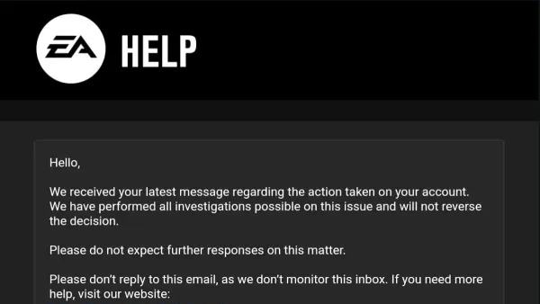 EA App account hacked alert on laptop screen showing security warning