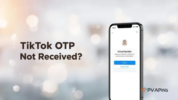 User troubleshooting TikTok two-factor authentication code not working on smartphone