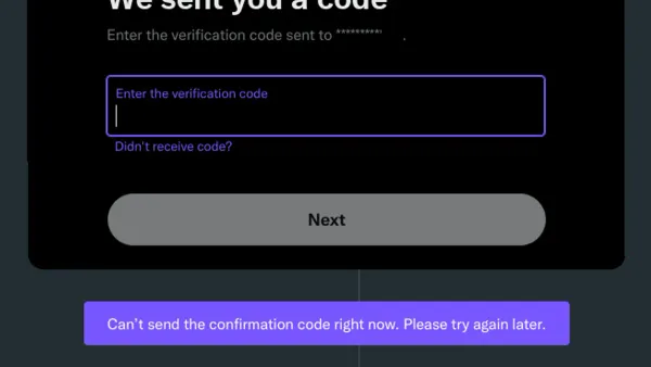 Person fixing X (Twitter) two-factor authentication code not working on smartphone