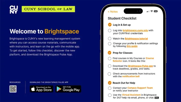 IT administrator reviewing moving from Brightspace to Schoology checklist on laptop