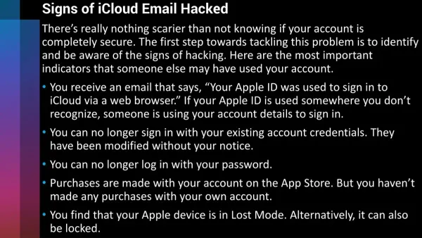 User checking for signs of hacked iCloud account on smartphone