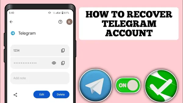 How to recover Telegram account without phone number on smartphone and laptop