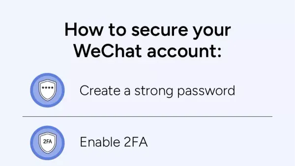 Person securing their WeChat account on a smartphone using security settings